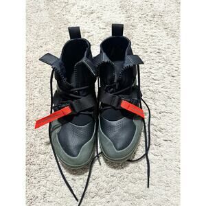 Nike Air Force 270 Utility Sequia Black/Gray/Red AQ0572-300 Sz 10.5